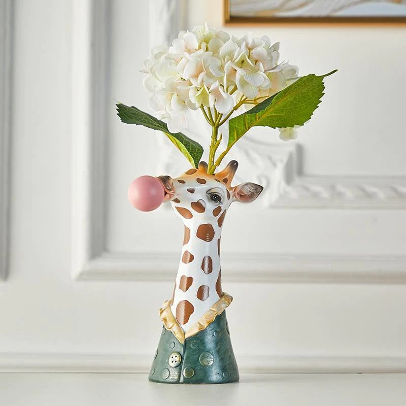 Cute Animals Flower Vase